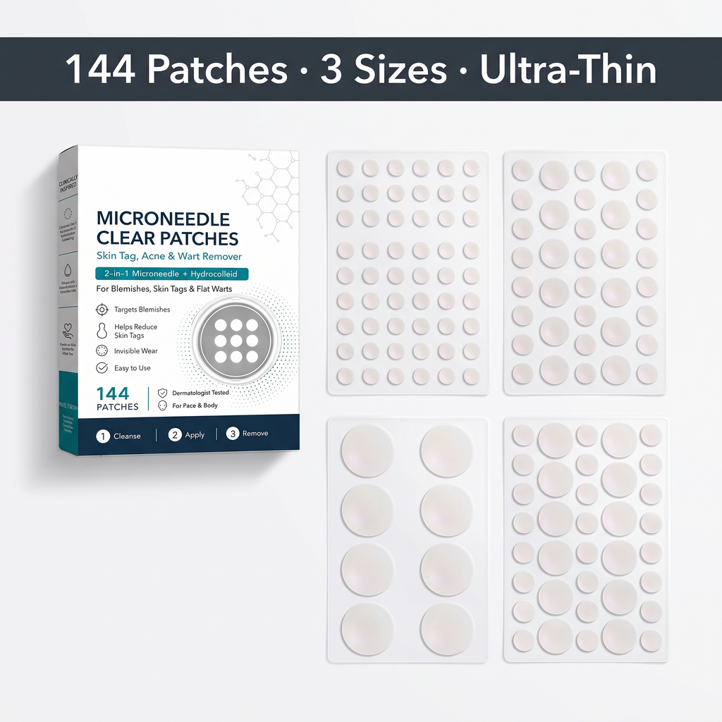 Overnight Blemish Patches — Hydrocolloid Pimple Patches