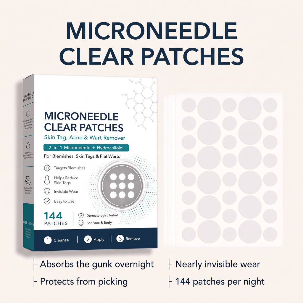Overnight Blemish Patches — Hydrocolloid Pimple Patches